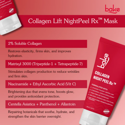 Bake Collagen Peel Off Mask - Distacart