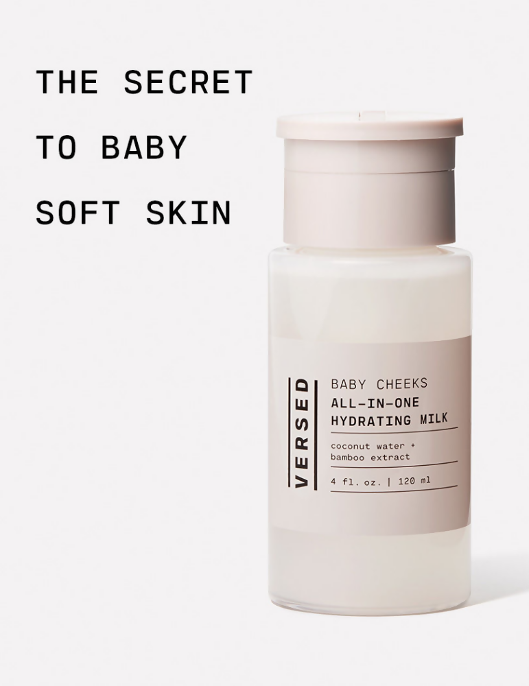 Versed Baby Cheeks All In One Hydrating Milk - Distacart