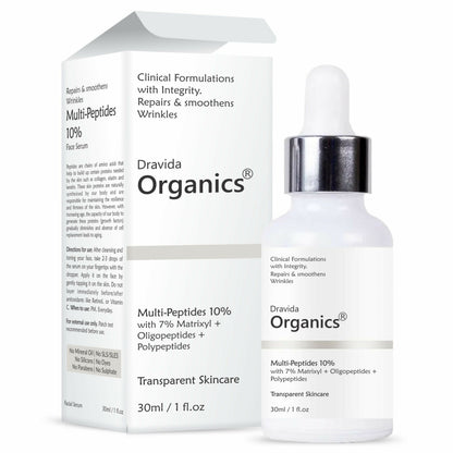 Dravida Organics Multi Peptide Anti Aging Night Serum - Dista