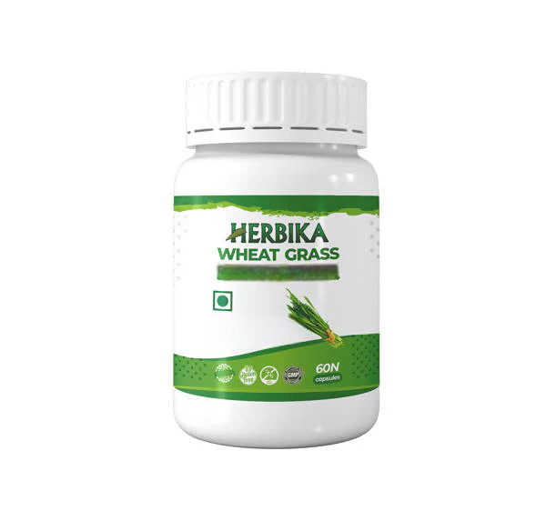 Herbika Wheat Grass Capsules - Distacart