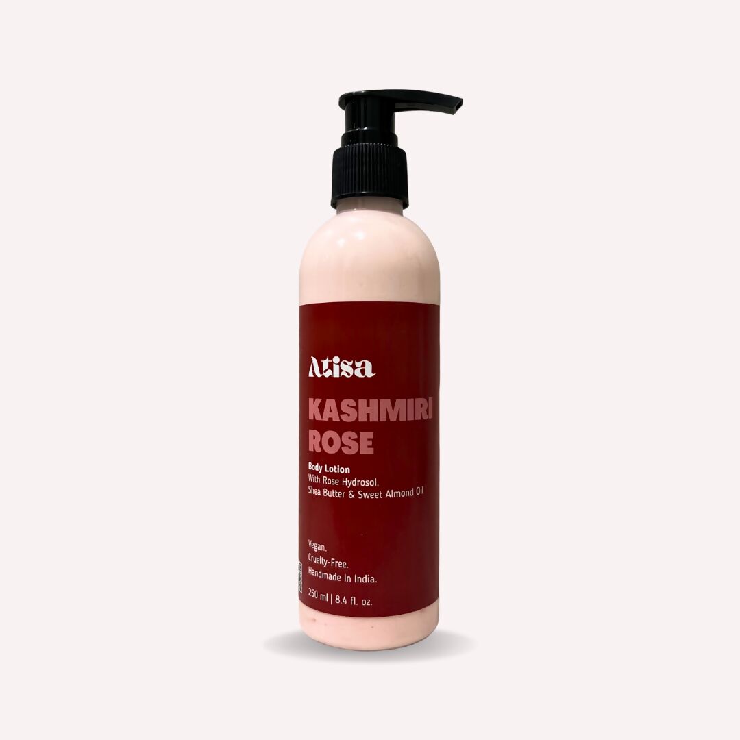 Atisa Kashmiri Rose Body Lotion - Distacart