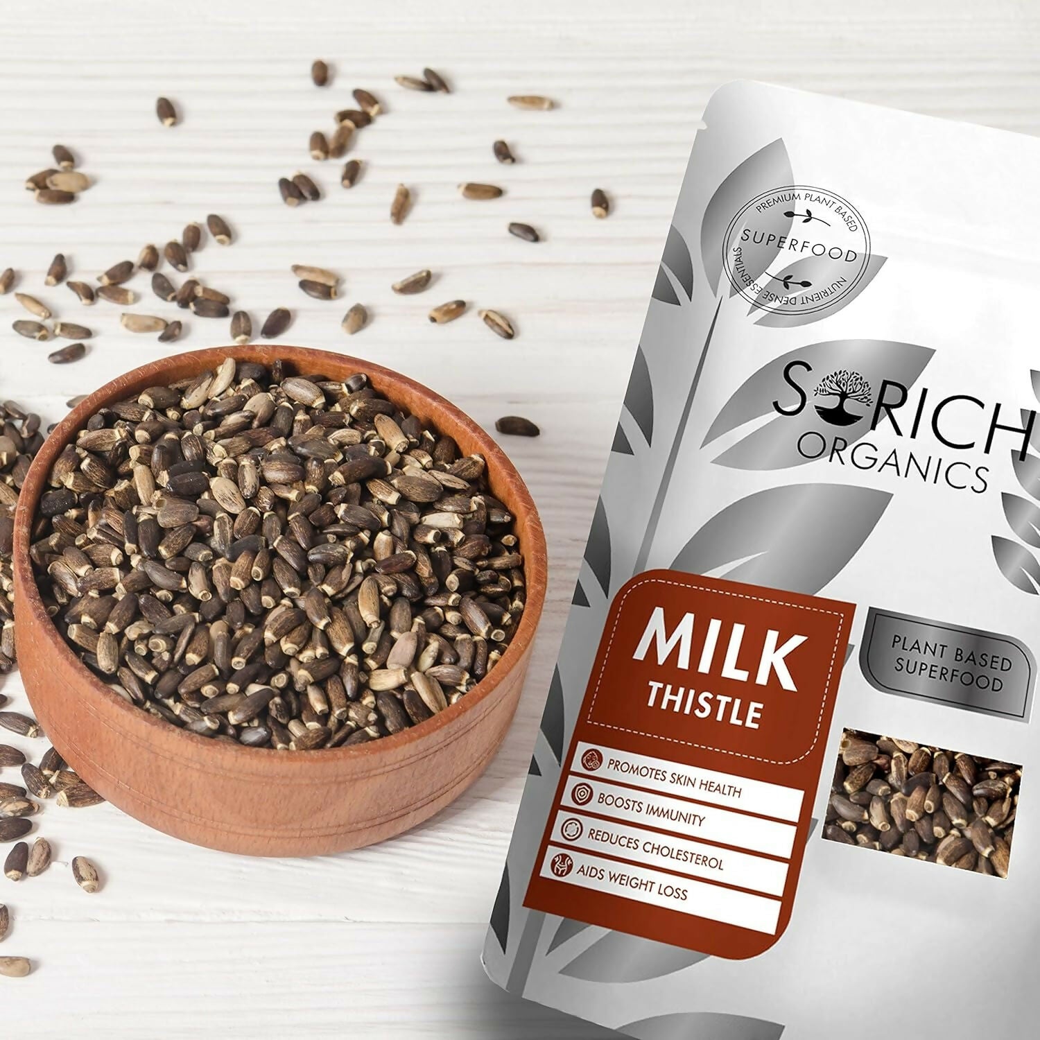 Sorich Organics Milk Thistle Seeds - Distacart