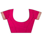 Thumbnail for Joban Fashion Hot Pink Banarasi Soft Lichi Silk Paisley Saree