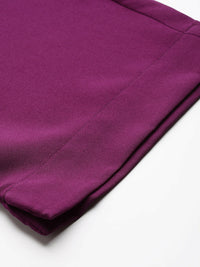 Thumbnail for Ahalyaa Women's Traditional wear Kurta Set - Purple - Distacart