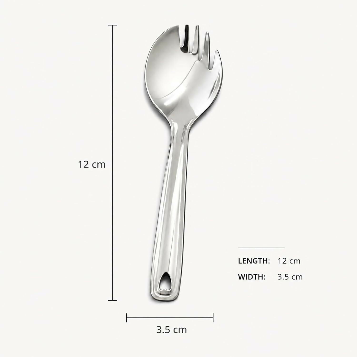 Not Available 2-in-1 Noodles Spoon Fork - Dista