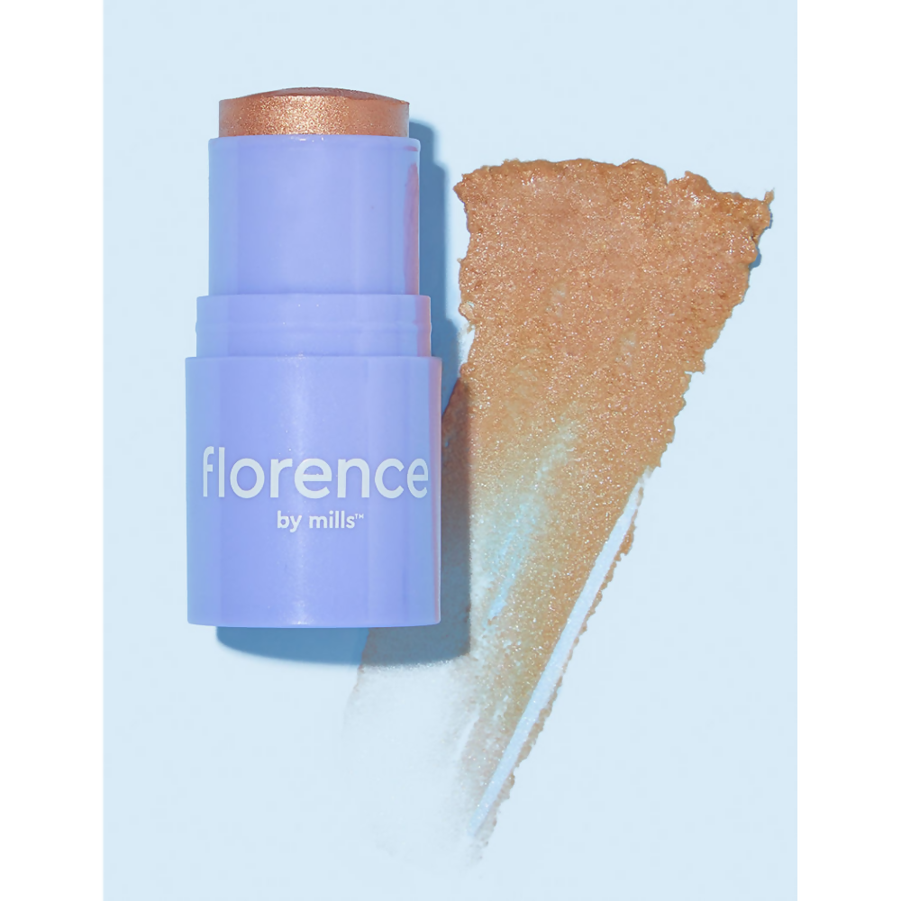 Florence by Mills Self Reflecting Highlighter Stick - Self Worth (Bronze) - Distacart