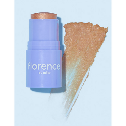 Florence by Mills Self Reflecting Highlighter Stick - Self Worth (Bronze) - Distacart