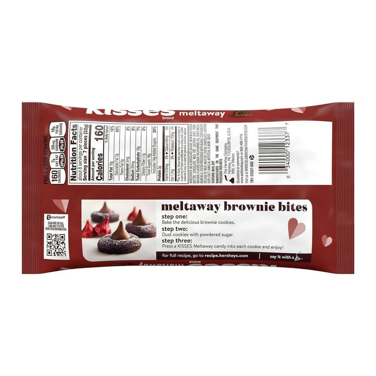 Ajfan Hershey's Roses Meltaway Kisses Milk Chocolate - Distacart