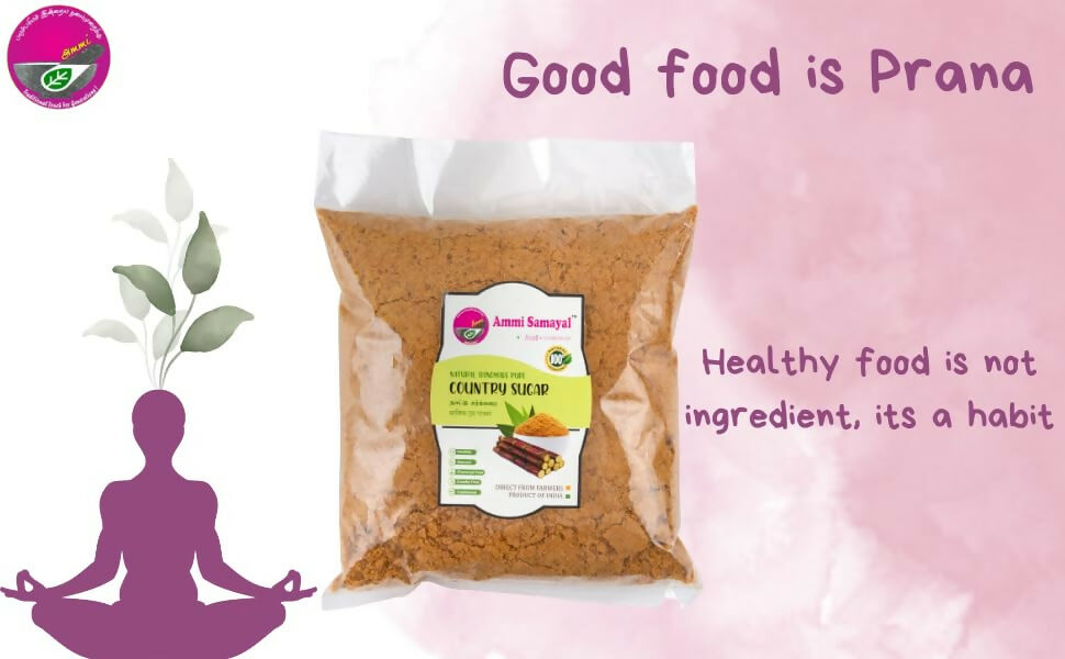 Ammi Samayal Country Sugar Pure Naatu Sakkarai Brown Sugar - Distacart