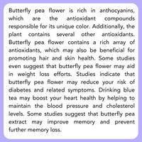 Thumbnail for Satvi Wellness Shankhupushpi flower Tea | Blue Butterfly pea tea | Blue tea mix - Distacart