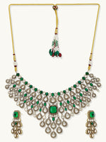 Thumbnail for Nuyug Ethereal Kundan Necklace Set