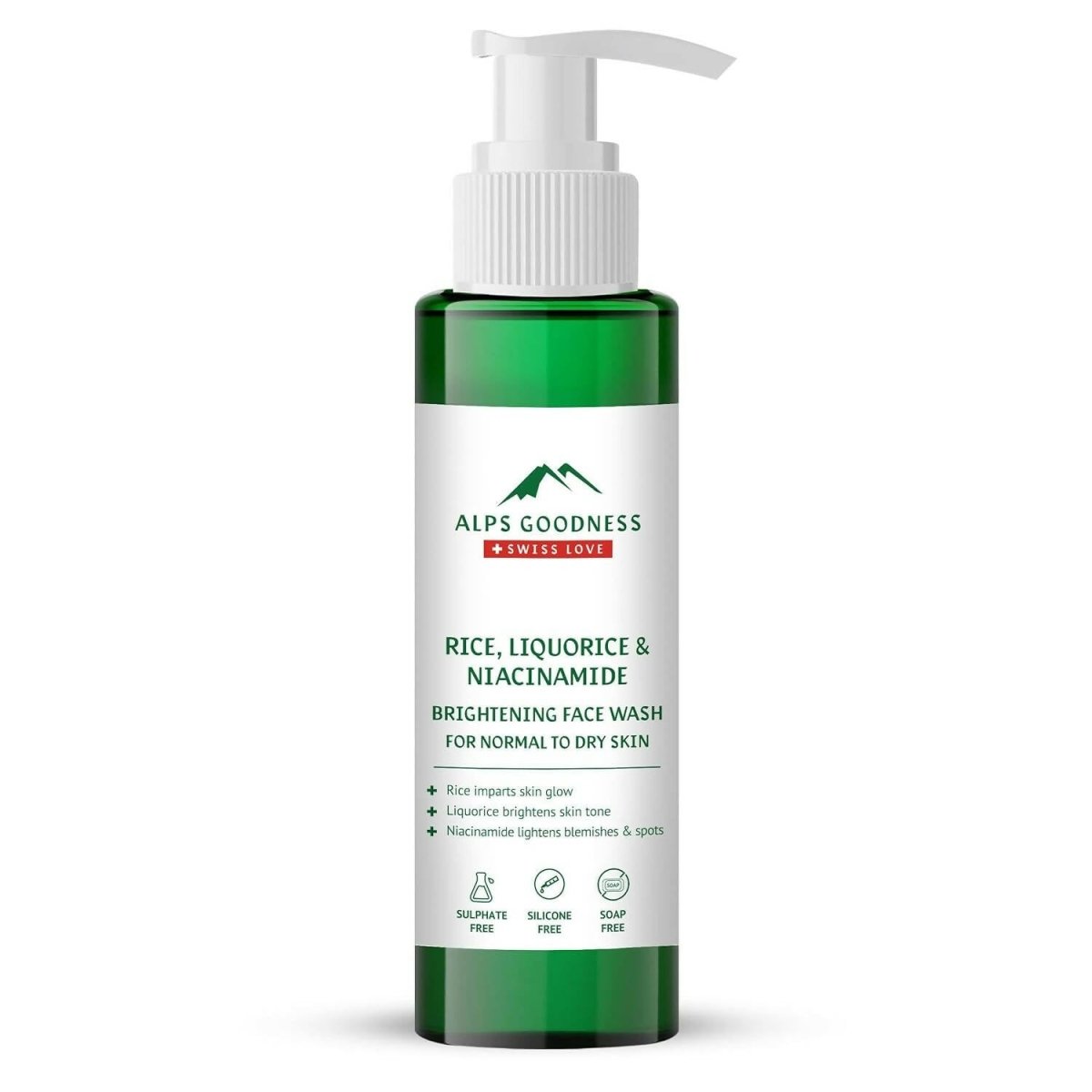 Alps Goodness Rice, Liquorice & Niacinamide Brightening Facewash - Distacart