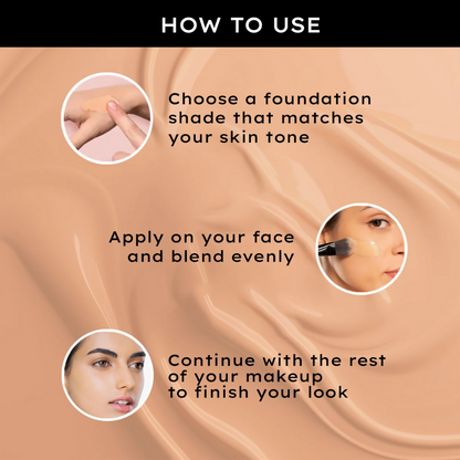 Faces Canada Flawless Matte Foundation - Warm Natural 021 - Distacart