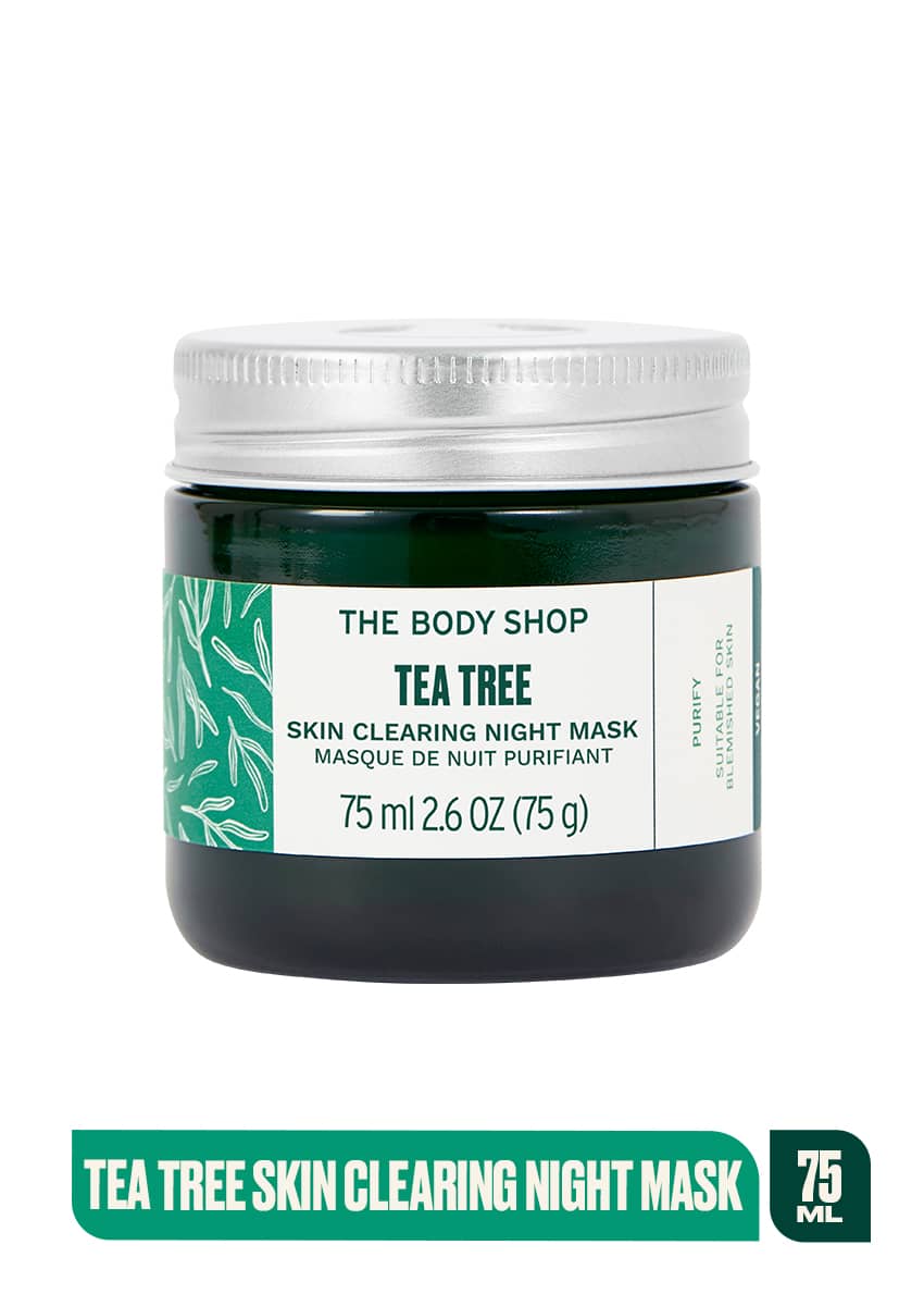 The Body Shop Tea Tree Anti-Imperfection Night Mask - Distacart