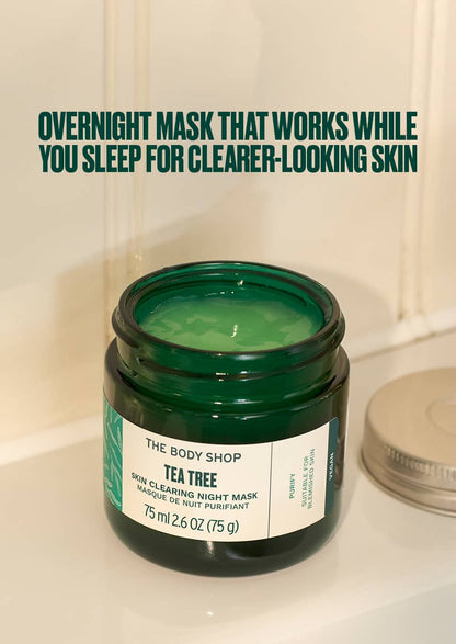 The Body Shop Tea Tree Anti-Imperfection Night Mask - Distacart