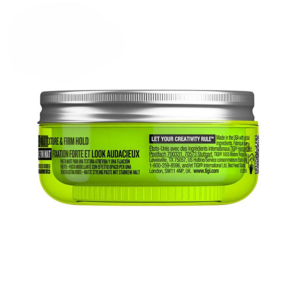 TIGI Bed Head Manipulator Matte Hair Wax Paste With Strong Hold For Men - Distacart