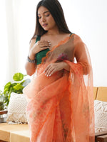 Thumbnail for Anouk Floral Printed Saree