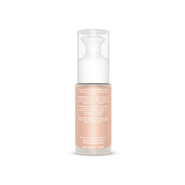 Mamaearth Hydra-Glow Full Coverage Foundation With Vitamin C & Turmeric - Ivory Glow - Distacart
