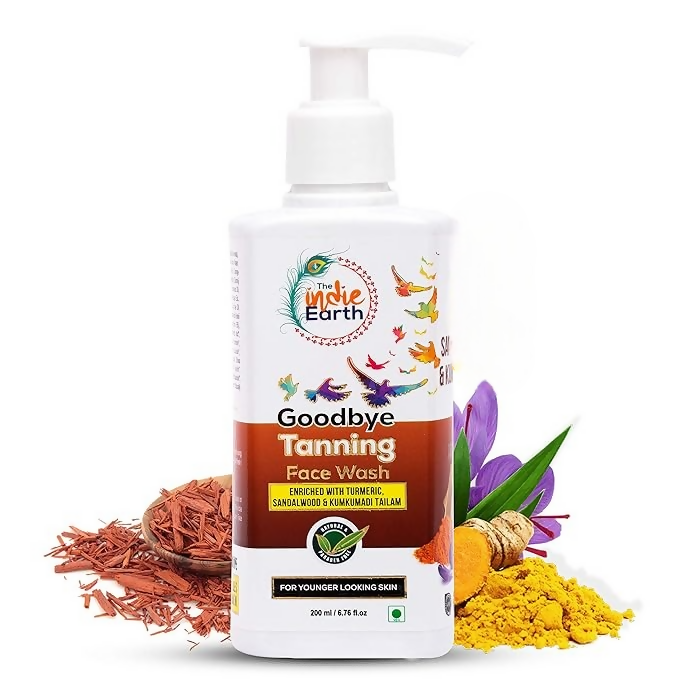 The Indie Earth Goodbye Tanning (Skin Lightening) Facewash - Distacart