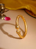 Ruby Raang Golden Bangle - Distacart