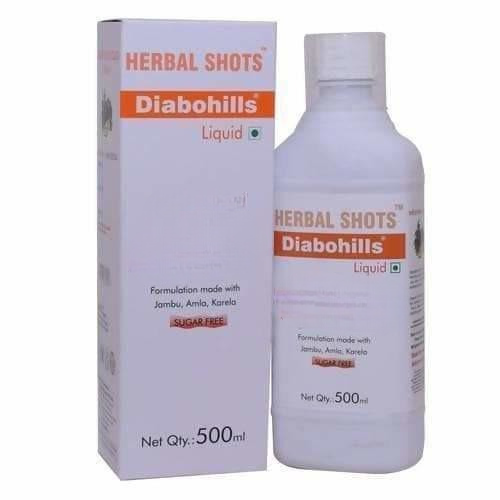 Herbal Shots Ayurveda Diabohills Syrup - Distacart