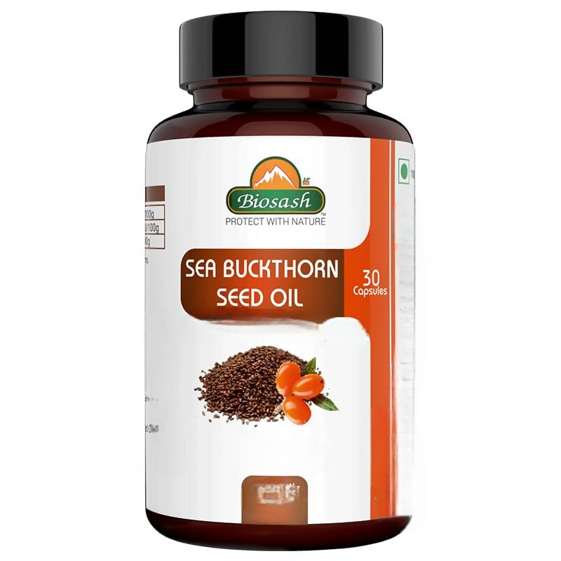 Biosash Sea Buckthorn Seed Oil Capsules - Dista