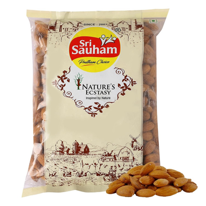 Sri Sauham Premium Fresh Almonds Badam Giri Dry Fruits - Distacart