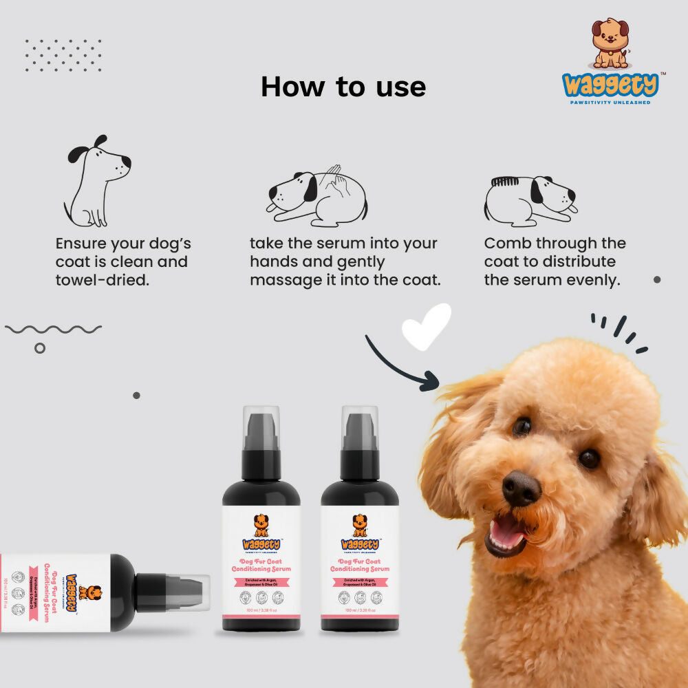 Waggety Dog Fur Coat Conditioning Serum - Dista