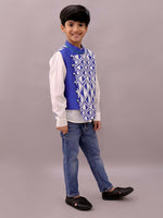 Thumbnail for Lil Drama Shor-Gul Blue Jacket For Boys