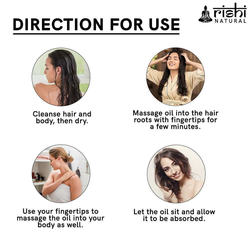 COCONUT OIL WOOD-PRESSED DIRECTION FOR USE