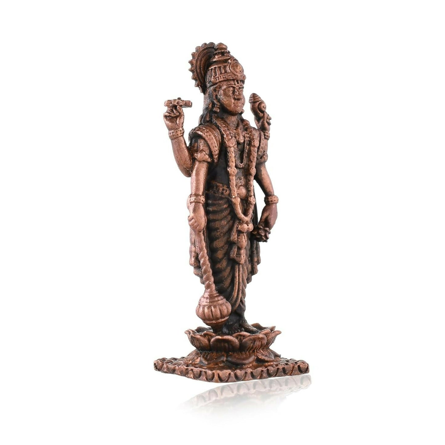 Craftvatika Copper Vishnu Idol - Distacart