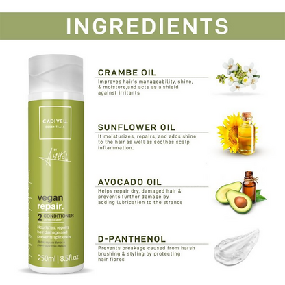 Cadiveu Vegan Hair Conditioner - Distacart
