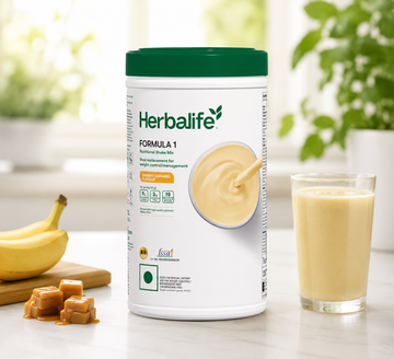 Herbalife Formula 1 Nutritional Shake Mix - Banana Caramel Flavour - Dista