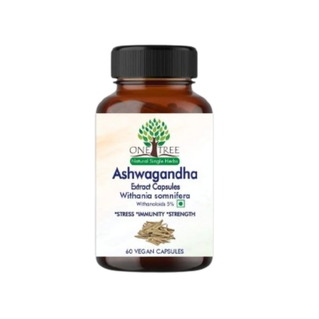 One Tree Ashwagandha Extract Capsules - Distacart