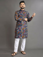 Thumbnail for Anaita Multicolor Printed Cotton Straight Kurta - Distacart