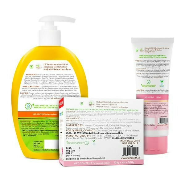 Mamaearth Cleanse & Protect Kit - Distacart
