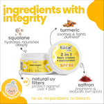 Thumbnail for TuCo Intelligent Kids 2-in-1 Saffron Face Cream & Sunscreen For Sun Protection And Glow