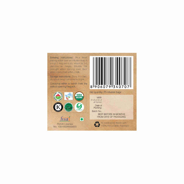 Organic Wellness Ow'real Tulsi Ginger Teabags - Distacart