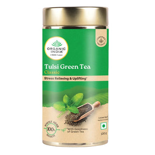 Organic India The Tulsi Green Tea 100gm