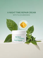 Thumbnail for Soma Essential Apian Night calm Ritual - Tulsi Night Cream + Royal Jelly Vitamin C Serum