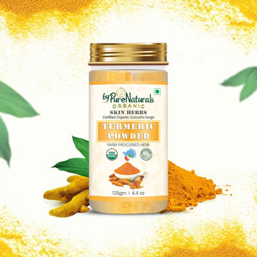 byPureNaturals Organic Turmeric Powder (Daru Haridra) - Dista