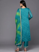 Thumbnail for https://cdn.shopify.com/s/files/1/0341/4805/7228/files/turquoise-blue-printed-chiffon-straight-kurta-with-trousers-and-dupatta-libas-4.jpg?v=1738928750