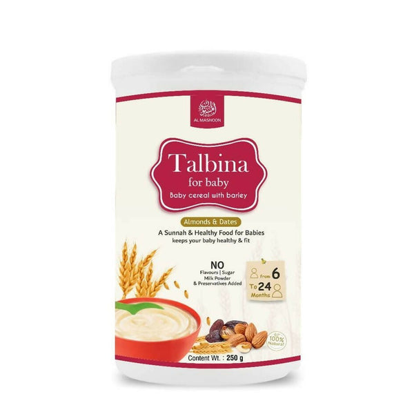 Al Masnoon Talbina For Baby with Almonds & Dates 6 to 24 Months - Distacart