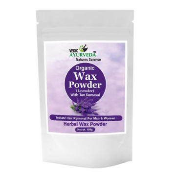 VedicAyurveda Herbal Wax Powder - Lavender - Dista