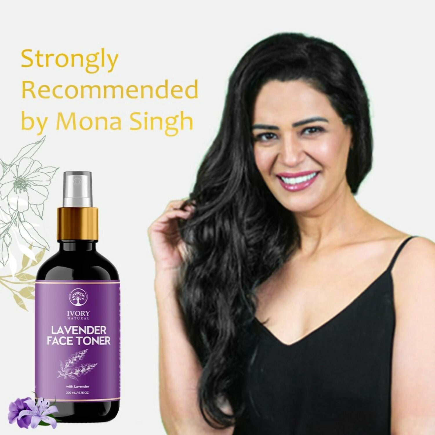 Ivory Natural Lavender Facial Toner For Acne, Even Skin Tone - Distacart