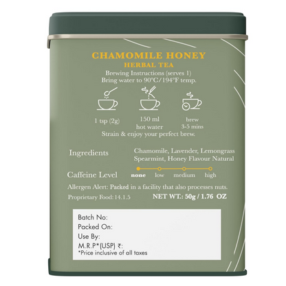 Luxmi Estates Chamomile Honey Herbal Infusion - Dista