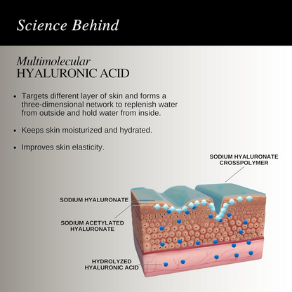 The Formularx Hydra Veil Malazia Hyaluronic Acid Gel Moisturizer - Distacart