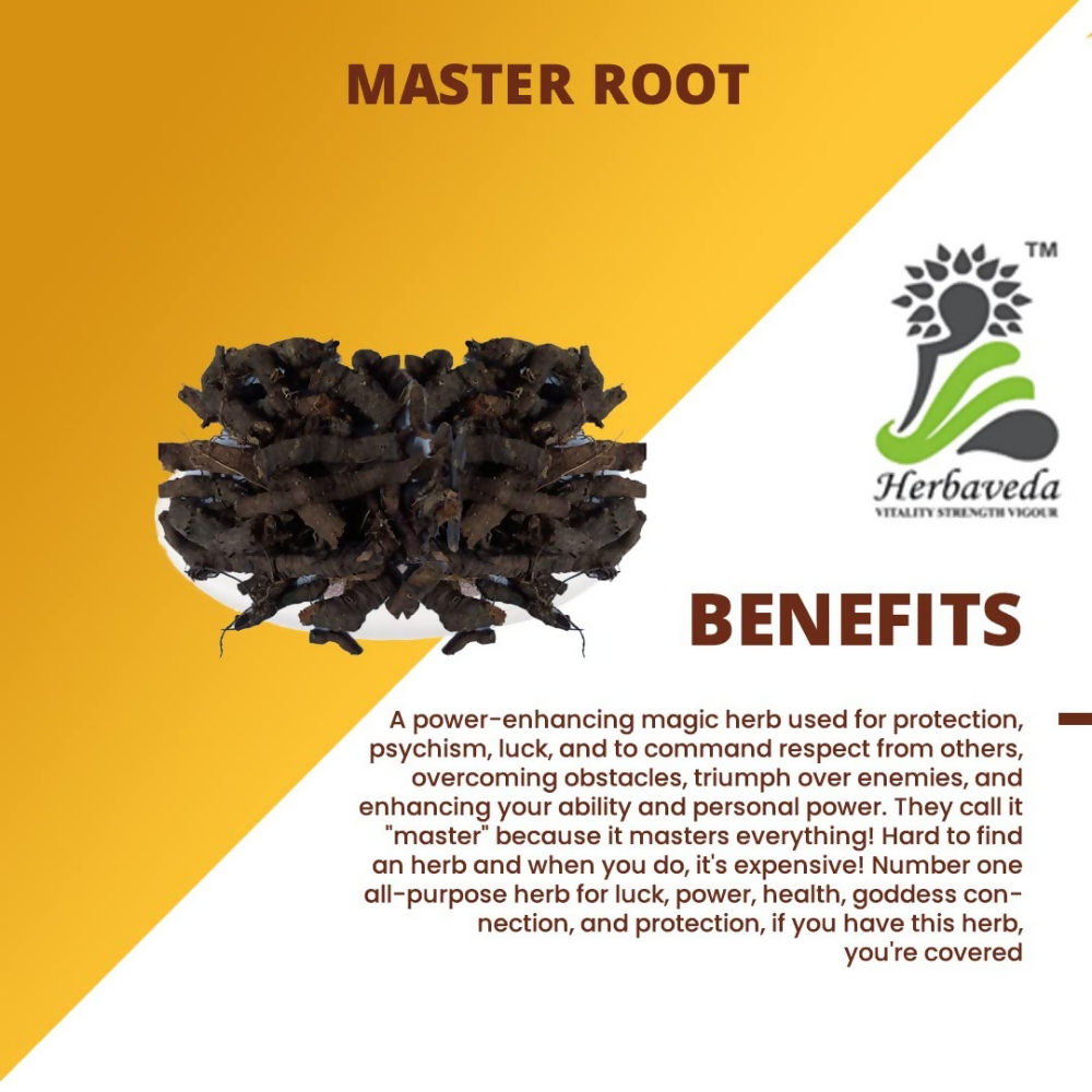 Herbaveda - Master Root for Luck & Power - Distacart