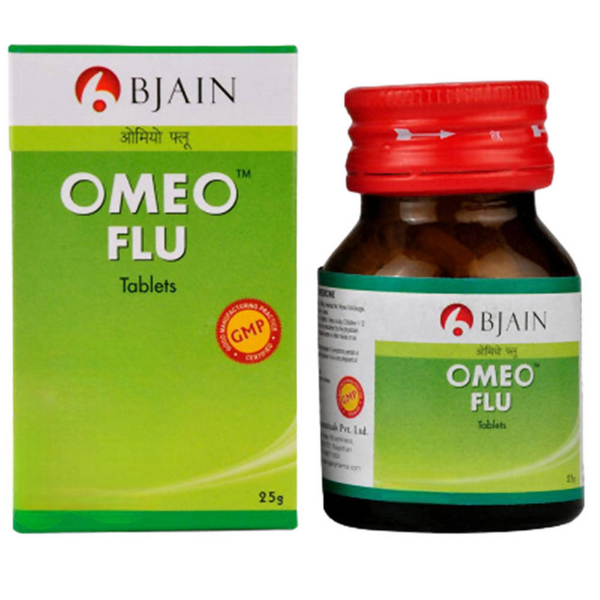 Bjain Homeopathy Omeo Flu Tablets - Distacart