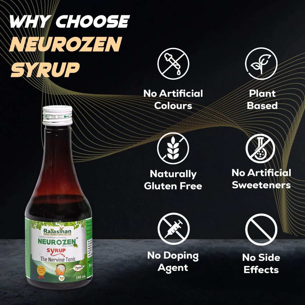 Rajasthan Herbals Neurozen Syrup - Distacart